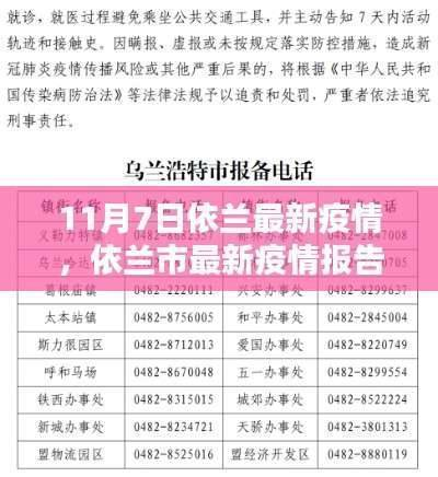 依兰市最新疫情报告更新,11月7日关键要点解析与最新动态