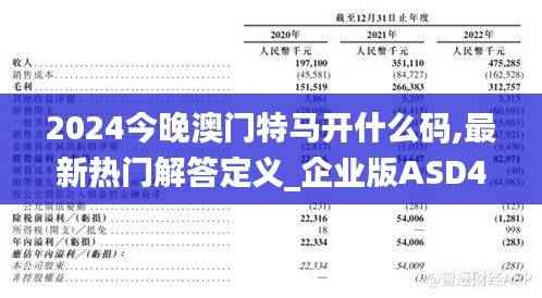 2024今晚澳门特马开什么码,最新热门解答定义_企业版ASD495.46