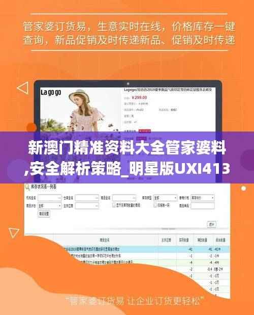 新澳门精准资料大全管家婆料,安全解析策略_明星版UXI413.62