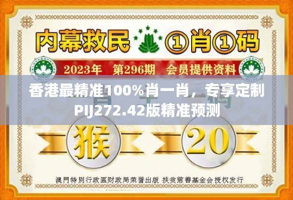 香港最精准100%肖一肖，专享定制PIJ272.42版精准预测