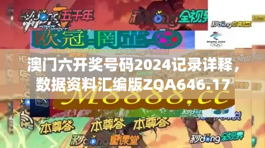 澳门六开奖号码2024记录详释,数据资料汇编版ZQA646.17