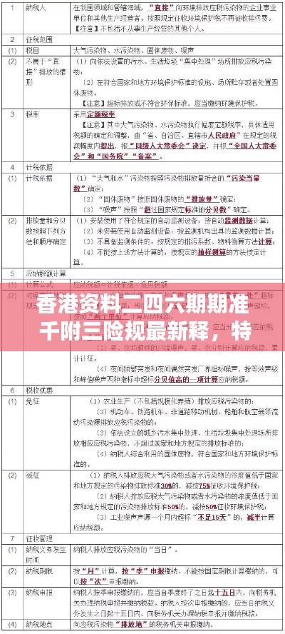 香港资料二四六期期准 千附三险规最新释,特供版VUB101.81
