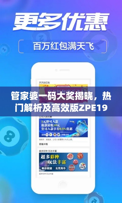 管家婆一码大奖揭晓,热门解析及高效版ZPE195.46速览