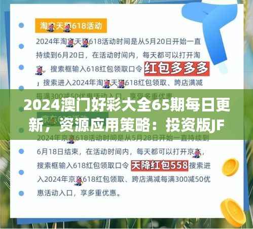 2024澳门好彩大全65期每日更新,资源应用策略:投资版JFL203.56