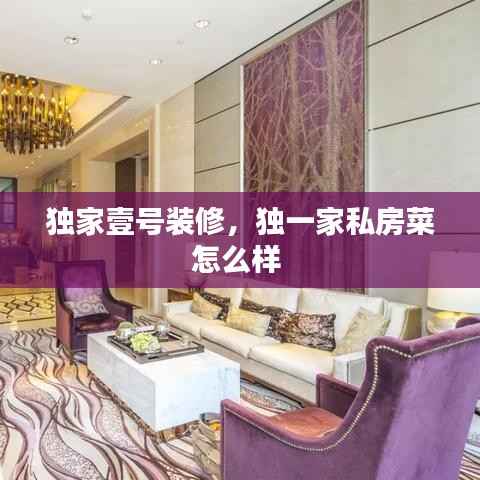 独家壹号装修，独一家私房菜怎么样 