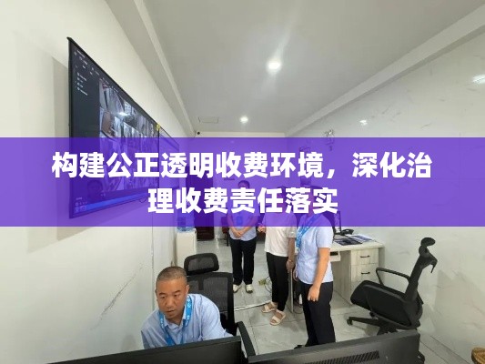 构建公正透明收费环境,深化治理收费责任落实