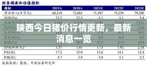 陕西今日猪价行情更新,最新消息一览