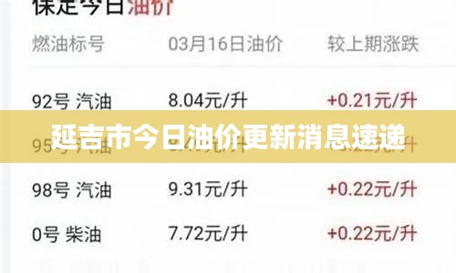 延吉市今日油价更新消息速递
